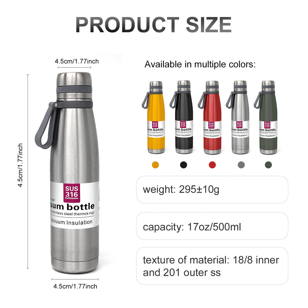 ReVive Stainless Steel Thermos Water Bottle